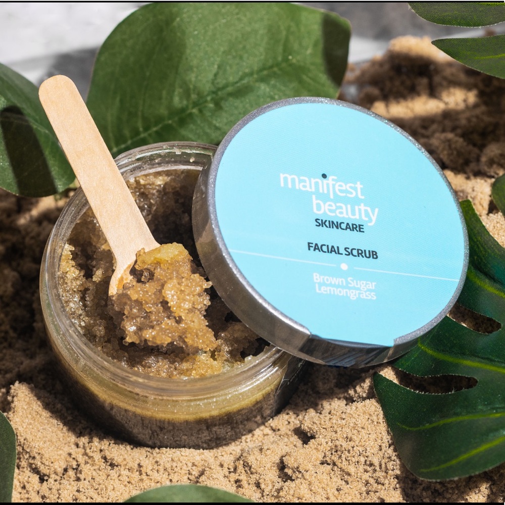 Refreshing: Brown Sugar Lemongrass Facial Scrub